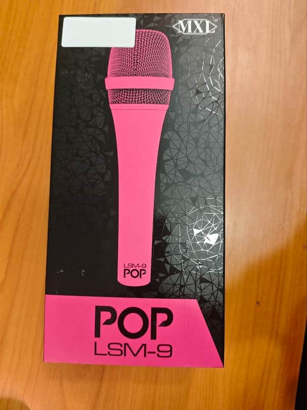 MXL POP LSM-9 PINK micro de chant dynamique image 1