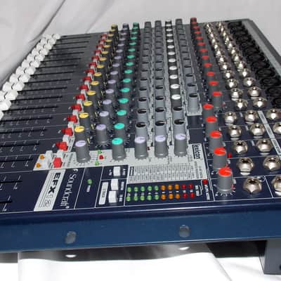Soundcraft EFX12 12-Channel Mixer with Effects 2010s - Black image 6