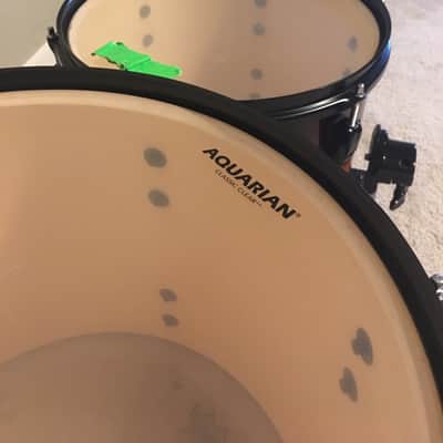 Pearl ELX 5-piece drum set in Amber fade w/ black hardware image 8