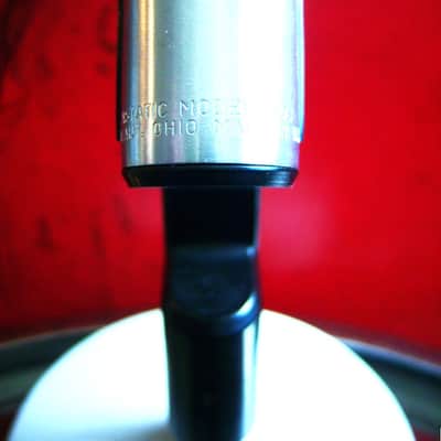 Vintage 1970's Astatic 850-S dynamic cardioid microphone Satin Chrome w cable Low Z Shure 545S PROP image 8