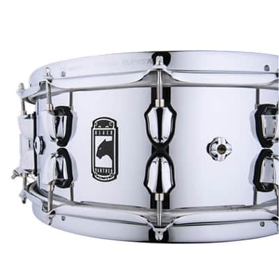 MAPEX BPNST4601CN 14X6 BLACK PANTHER CYRUS STEEL SNARE DRUM image 5