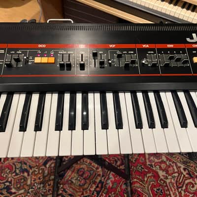 Roland Juno-60 61-Key Polyphonic Synthesizer 1982 - 1984 - Black image 7