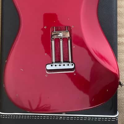 Fender Custom Shop 1960 Stratocaster Relic 2006 Candy Apple Red image 6