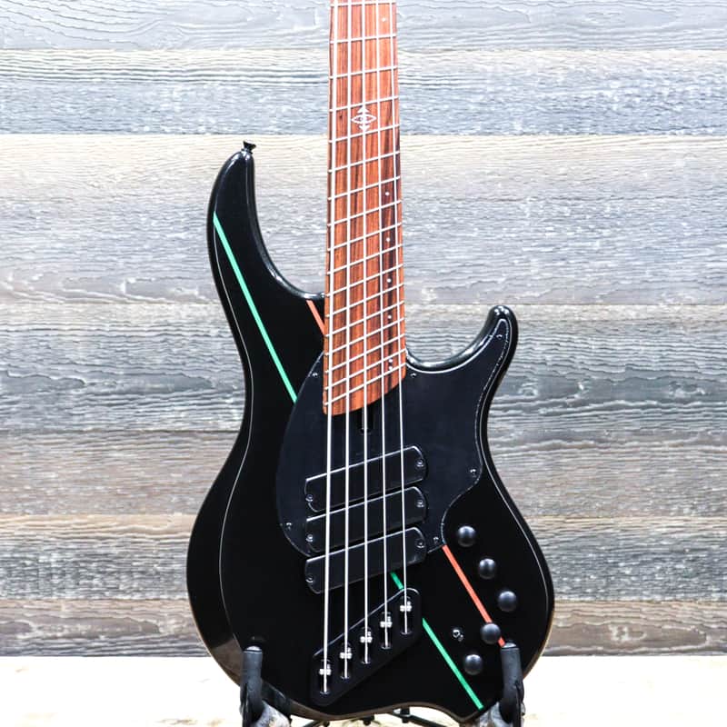 Dingwall JT-3 John Taylor Signature 5-String Metallic Black Electric Bass w/Bag image 1