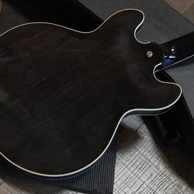Minty! 2024 Gibson ES-339 Semi-Hollow Electric Guitar Trans Black Ebony + OHSC image 13
