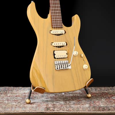 Marchione Double-Cut Bolt-On Solid Body - 2019 - Blonde. image 7
