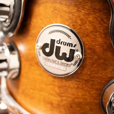 DW Collector's Pure Maple Series 4pc Set Satin Oil Finish Honey 22" 10" 12" 16" Standard Shell Type image 7