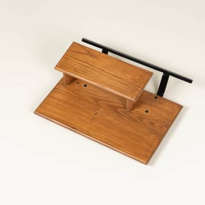 Packard Pedal Boards 12"x18" Ash Raised Deck Pedal Board - Saddle Brown image 1