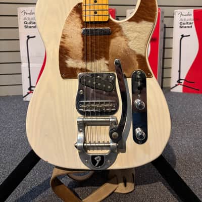 Fender Pre-Owned 50s Telecaster with Bigsby, Cowhide Pickguard image 1
