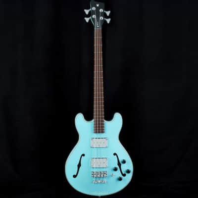 Warwick RockBass Star Bass, 4-String - Solid Daphne Blue High Polish image 1