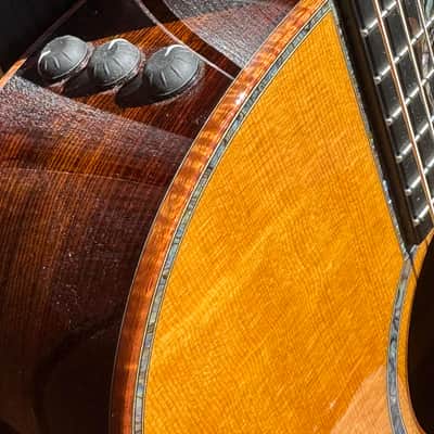 Taylor 2024 "Catch" Custom #27 Grand Auditorium Bearclaw Sitka/Bocote B4027 C14ce Acoustic-Electric Guitar w/HSC image 10