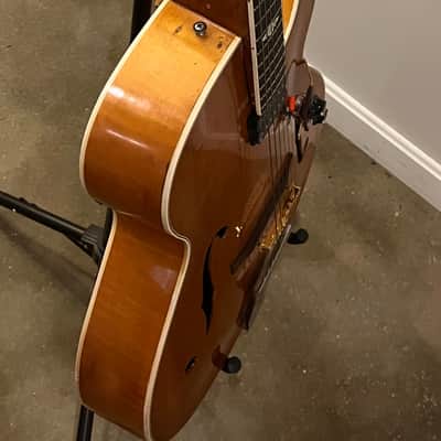 Epiphone Triumph 1945 Custom Florentine Cutaway Blonde image 4