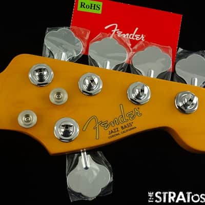 Fender American Professional II Jazz Bass V 5 String NECK TUNERS Slim image 1