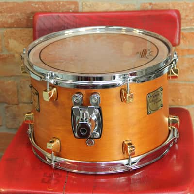 Yamaha 12"x8" Maple Custom rack tom natural vintage image 2