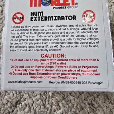 Morley Hum Exterminator 2017 - Present - Black image 5