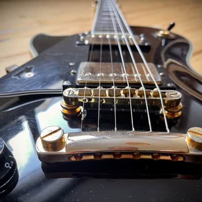 Epiphone Epiphone/ Gibson Les Paul Custom Ebony / Black image 9