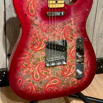 NEW Fender Custom Shop Vintage Custom '68 Paisley Telecaster  - Pink Paisley, Comes with A Pro Set Up and Ships Fast! image 25