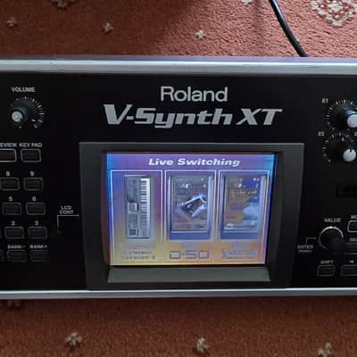 Roland V-Synth XT Rack Mount Digital Synthesizer 2005 - 2009 - Black image 6