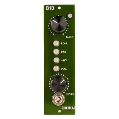 Burl Audio B1D 500 Series Microphone Preamp/DI #1410 (Used) image 2