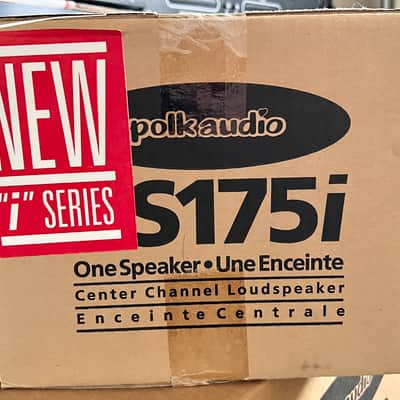 NEW Polk Audio CS175i Center Channel Speaker Black image 4