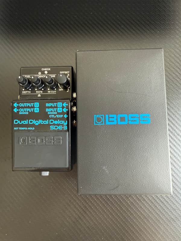 Boss SDE-3 Dual Digital Delay 2024 - Present - Black image 1