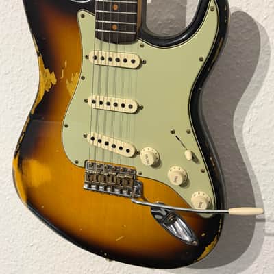 Fender FENDER Custom Shop 1960 Stratocaster HVYREL 3TS 2020 image 6