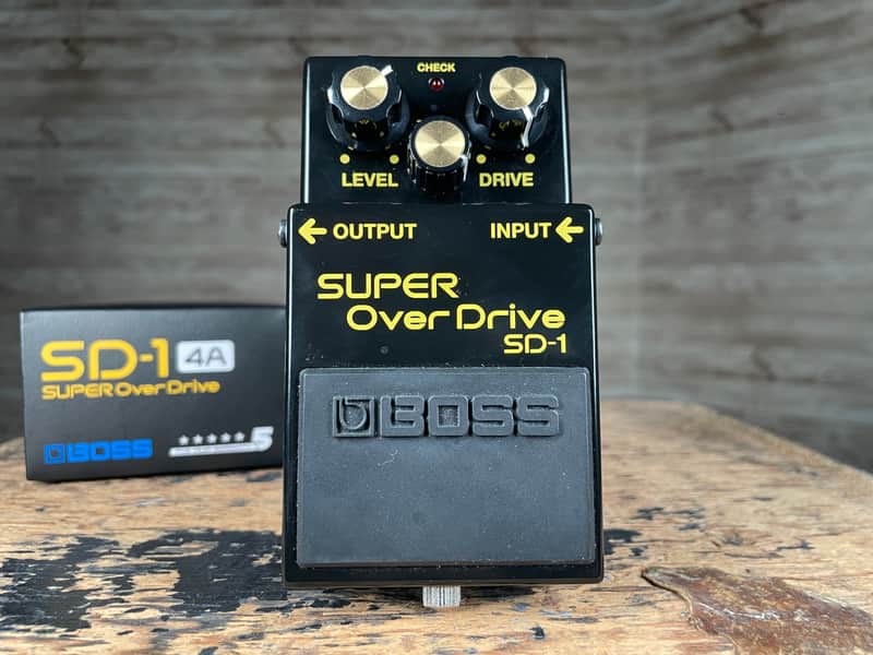 Boss SD-1-4A 40th Anniversary Super Overdrive - Includes Box | Reverb