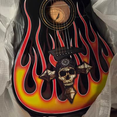 Dean Bret Micheals Acoustic Guitar The Player image 1