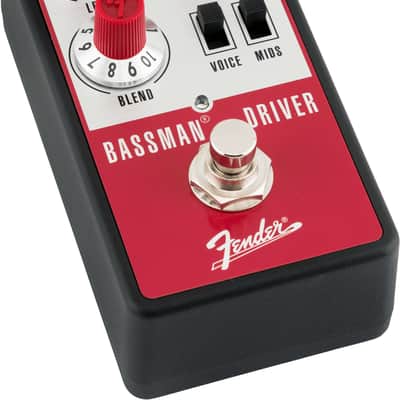 Fender Bassman Driver 2024 - Present - Red / Silver image 3