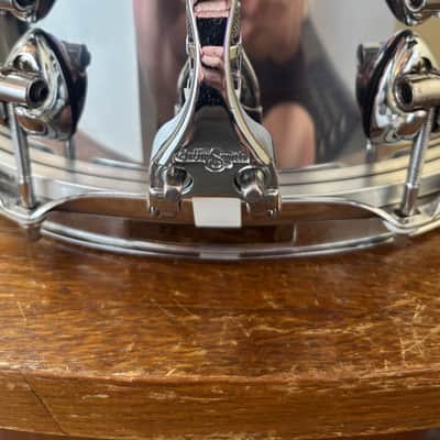 Ayotte Drumsmith 13x5,5 steel snare 90s - Chrome image 3