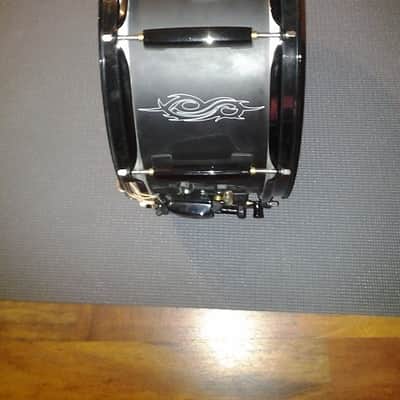 Pearl Joey Jordison Limited Edition mid-2000'S Black on Black 8pc drum set kit image 4
