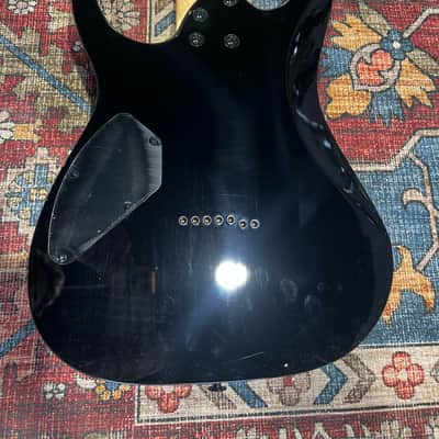 Ibanez GRG7221QA-TKS Gio with Purpleheart Fretboard - Transparent Black Sunburst image 5