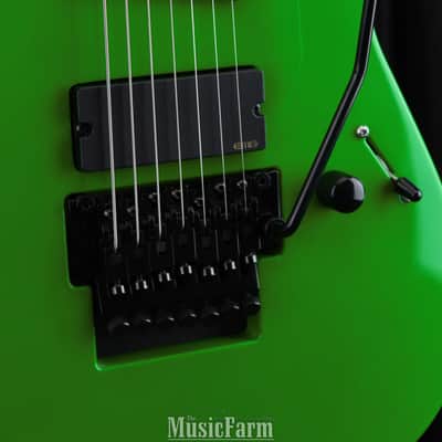 Dean USA Limited Edition RC7 Rusty Cooley 7 String Electric Guitar with Case - Nuclear Green image 4