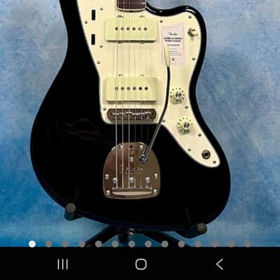 2026 Fender Japan Traditional II Late '60s Jazzmaster Black with Matching Headstock, MIJ image 7