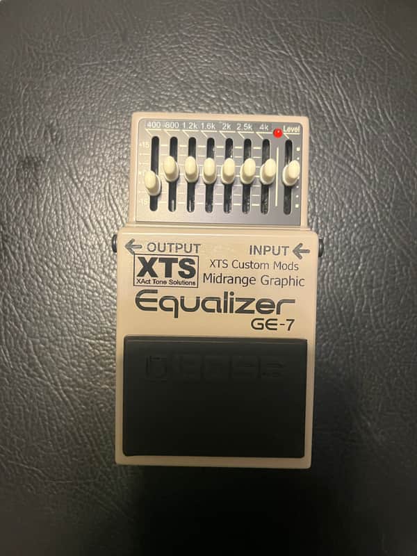 XAct Tone Solutions Boss GE-7 Equalizer with Mod 2006 - Present - Grey image 1