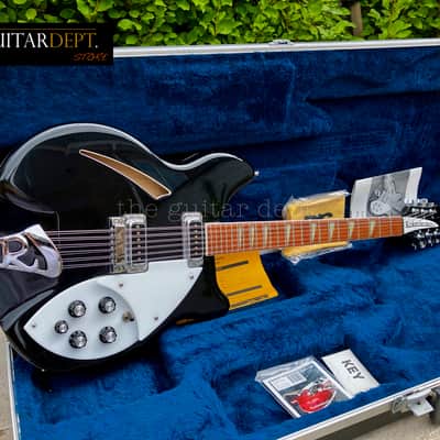 ♚TIMEWARP♚Vintage 1998 Rickenbacker 360-12 String♚JetGlo♚330♚£120 SETUP♚24 FRET! image 1
