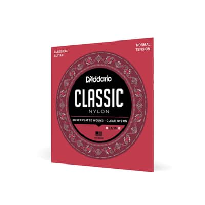 D'Addario EJ27N Nylon Student Classical Strings, Normal Tension image 1