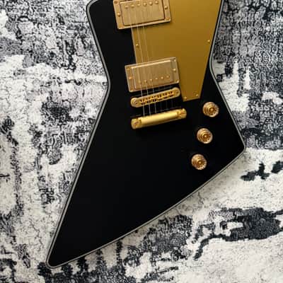 Gibson Lzzy hale explorer 2018 -Ebony/black gold finish image 5