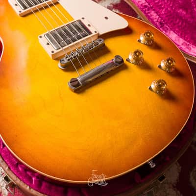 Gibson Custom Shop 1958 Les Paul Standard Reissue R8 - Honey Burst #821489 Second Hand image 5