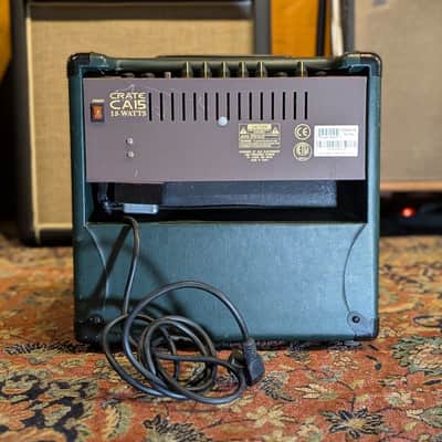 Crate Cimarron CA15 12-Watt 1x8" Acoustic Guitar Combo 2000s - Green image 5