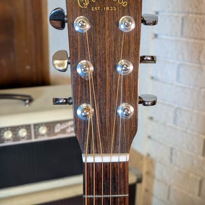 Martin D-18 Dreadnought Acoustic Guitar w/Case - Natural (1974) image 6