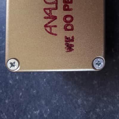Analogman TI UK Fuzz pedal 2000's - Gold image 4