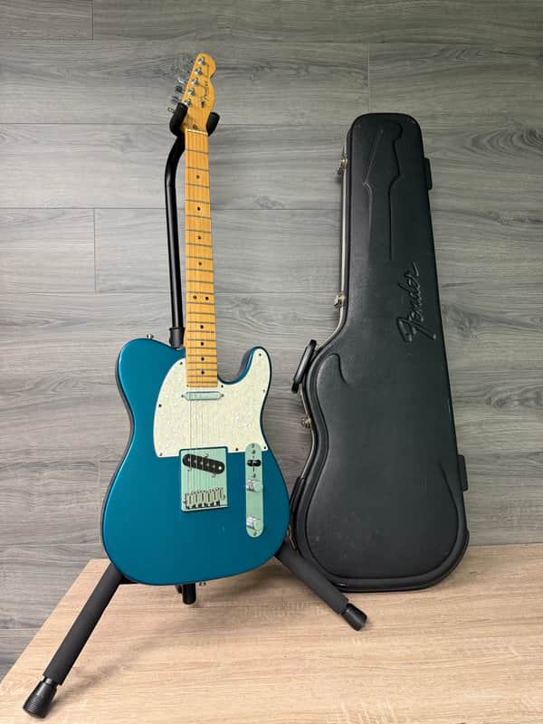 Fender American Standard Telecaster 2000 USA Metallic Aqua Marine Blue #3062