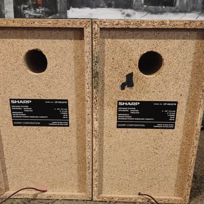 Sharp Sharp Speaker System CP-DK225 speakers (pair) 90s image 5