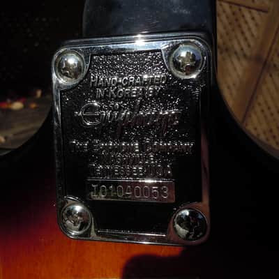 Epiphone Firebird  2001  Sunburst image 7