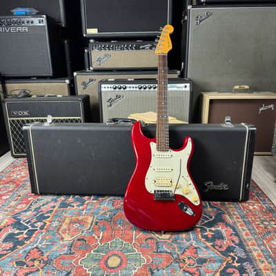 1998 Fender American Deluxe HSS Stratocaster w/Roller Nut & HSC image 2