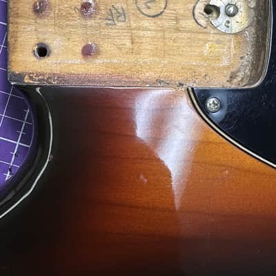 Music Man Sabre Bass with Maple Fretboard 1979 image 15
