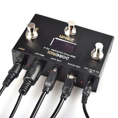 DOREMiDi MIDI Foot Controller (FC-3) MIDI Controller Designed That Can Be Used for Foot Control image 3