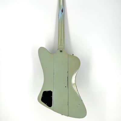 Gibson Firebird V 1963 with Maestro Vibrola Heavy Aged Murphy Lab - Antique Frost Blue image 5