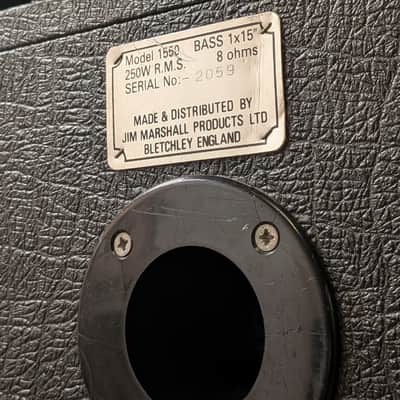 Marshall 1550 / 1518 Bass speaker cabinets 2x8 & 1x15 image 4